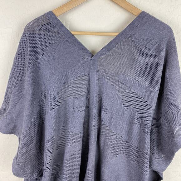 Lululemon Find Your Light Wrap Womens One Size Gray Silk Blend Yoga Athleisure - Picture 6 of 9